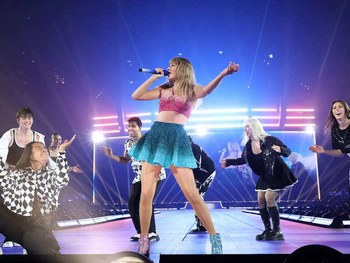 The "1989" portion of her show got an upgrade in the form of a new outfit.