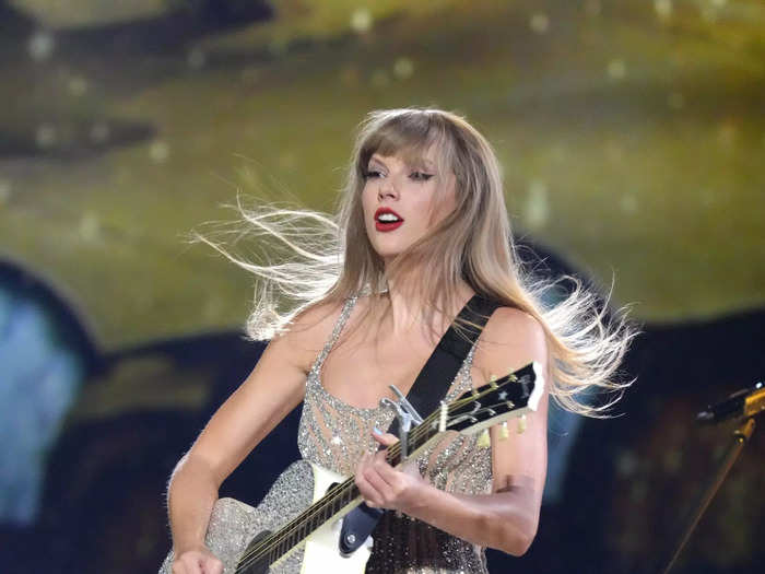 45. The "Fearless" dress in silver