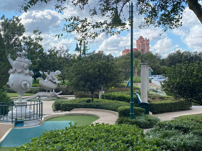 Another sporty activity I love is playing mini golf at one of the four Disney courses. 