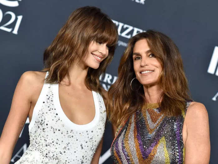 Kaia Gerber has an uncanny resemblance to her supermodel mom, Cindy Crawford.