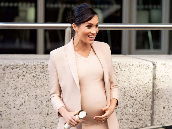 As a working royal, Meghan Markle continued making public appearances while pregnant, and even went on a tour of Australia and New Zealand.