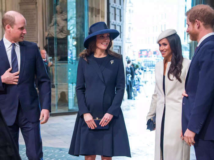 Kate Middleton continued carrying out royal engagements during her pregnancies, though she canceled appearances due to extreme morning sickness.