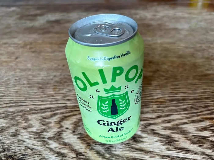 I thought the Olipop ginger ale had a strange aftertaste.