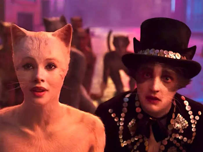 Based on the hit musical, the 2019 adaptation of "Cats" was a box office flop, losing between $71 and $113 million.