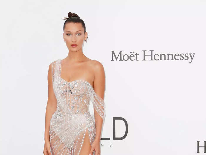 The next day, Bella Hadid attended the event