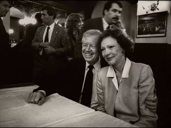 1982: The couple founded The Carter Center, a nongovernmental organization that promotes human rights.