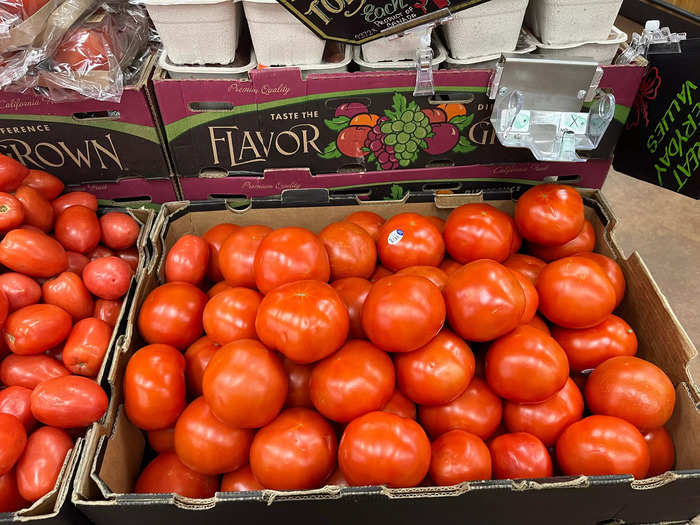 Tomatoes add a farm-fresh flavor to my meals.