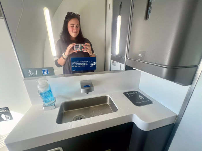 The best part is the window-equipped lavatory is in the back of the aircraft — meaning it isn