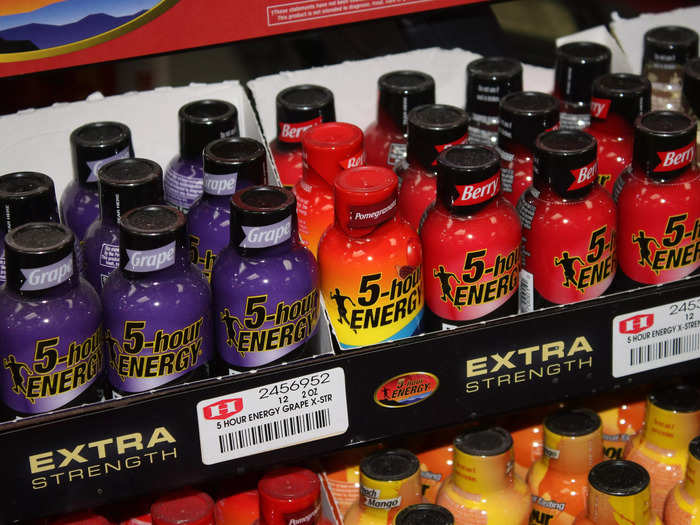 Though energy drinks are ubiquitous today, the popular 5-hour Energy only went on the market in 2004.