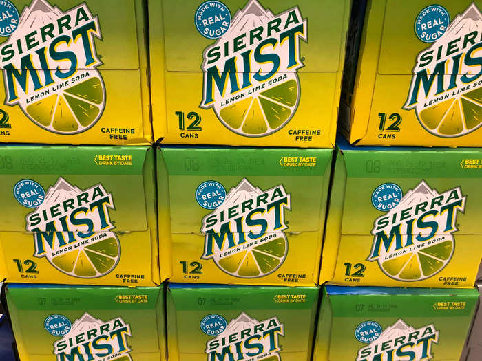 The popular soft drink Sierra Mist has only been available since 1999, when it was launched by Pepsi.