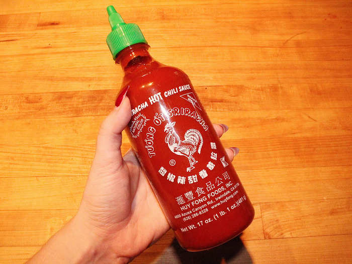 Sriracha hot sauce is also a relatively new product. It was first put on the market in 1980.