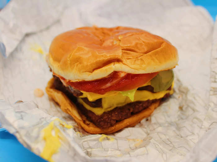 The second-best burger I tried was Wendy