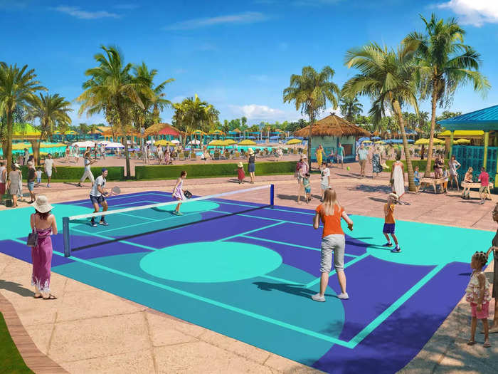 Celebration Key would also offer amenities like ping-pong, basketball, and volleyball.