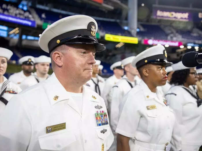 A display of US naval power