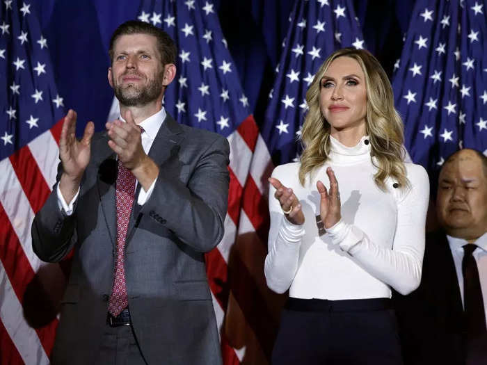 Eric Trump serves as vice president of the Trump Organization, which is currently being investigated for fraud, and he is a regular on Fox News.