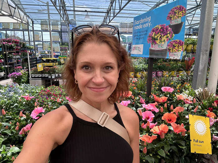 I shopped at Lowe's and Home Depot for plants and outdoor essentials. The winner earned my