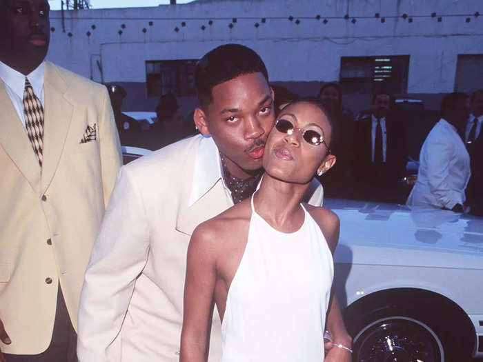 By 1997, they were coordinating their outfits for red-carpet appearances. They did so at the Soul Train Music Awards.