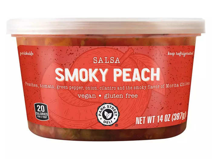 Stock up on Park Street Deli smoky peach or mango-habanero salsas for summer meals.