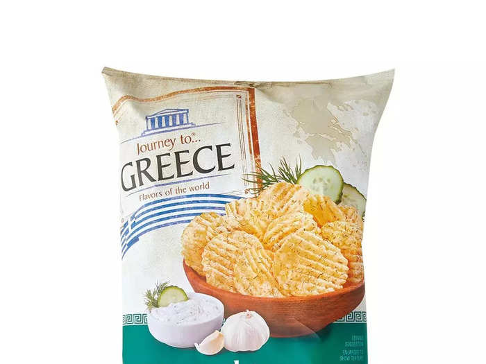 Get a taste of Greece with the Journey To... Greece kettle chips.