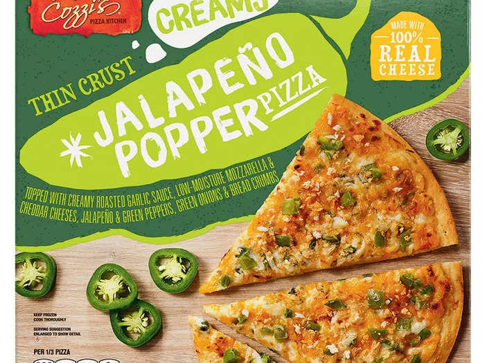 Spice up pizza night with the jalapeño-popper pizza from Mama Cozzi