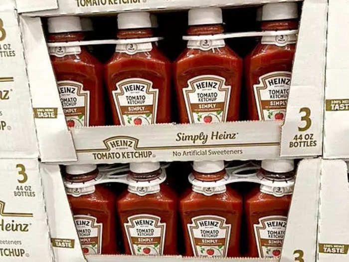 It’s picnic season, so we always have a fresh stock of ketchup. 