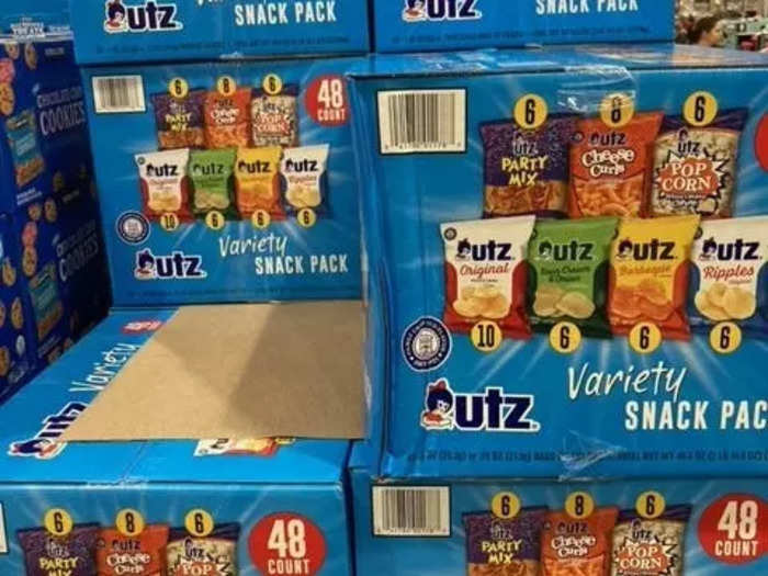 The Utz variety snack pack has something for everyone.