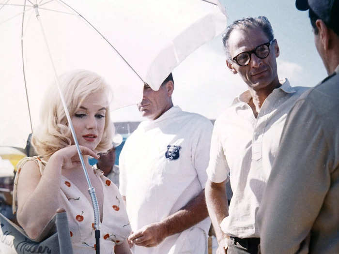 Trouble continued to brew between Miller and Monroe on the set of "The Misfits," a film based off a short story written by Miller that was intended to take Monroe from blonde bombshell to serious film actress.