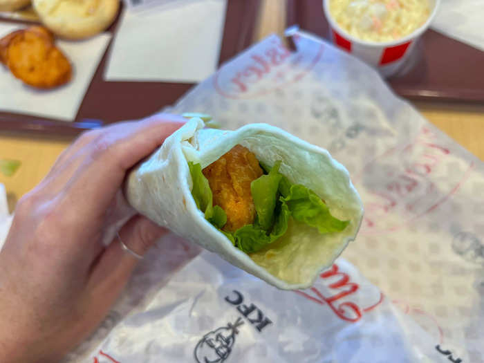 The pepper-mayo Twister was my favorite. 