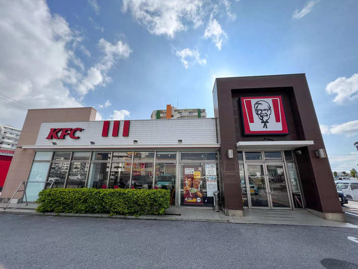 KFC locations here have classic menu items and limited-edition ones, plus things you