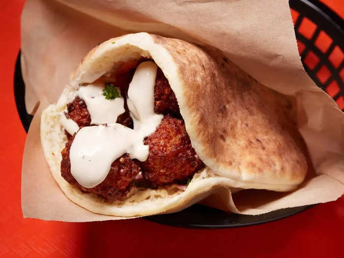 OREGON: A falafel pita