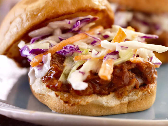 HAWAII: A Kālua-style pork sandwich