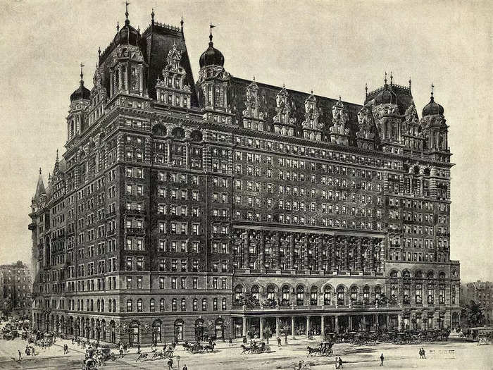 The iconic Waldorf-Astoria hotel in New York City was the result of a family feud between John III and William Jr.