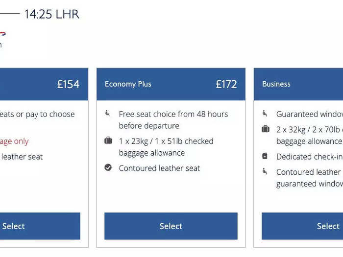 The booking process was quick to get through, although the website can be a bit glitchy. IT updates were another part of the transformation announcement.