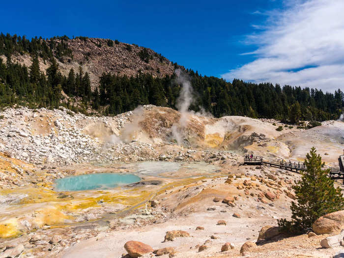 Lassen Volcanic National Park is full of natural wonders. 