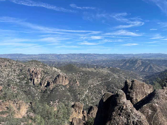 Pinnacles National Park is California