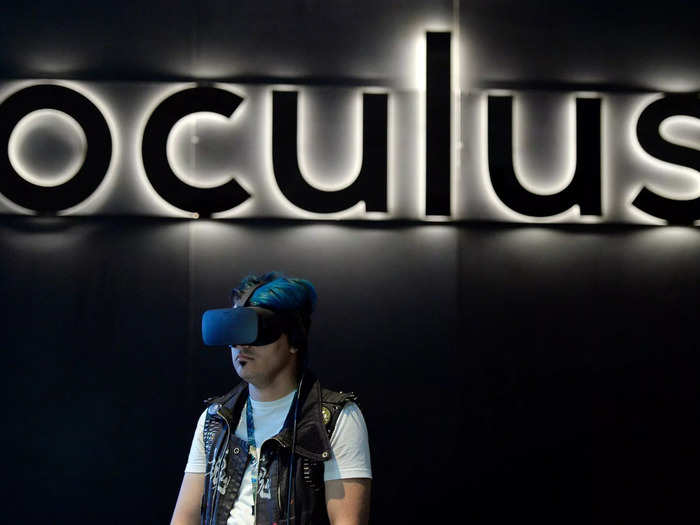 It also bought virtual-reality headset maker Oculus.