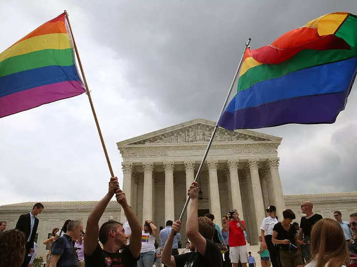 Marriage equality became the law of the land in the US in 2015.