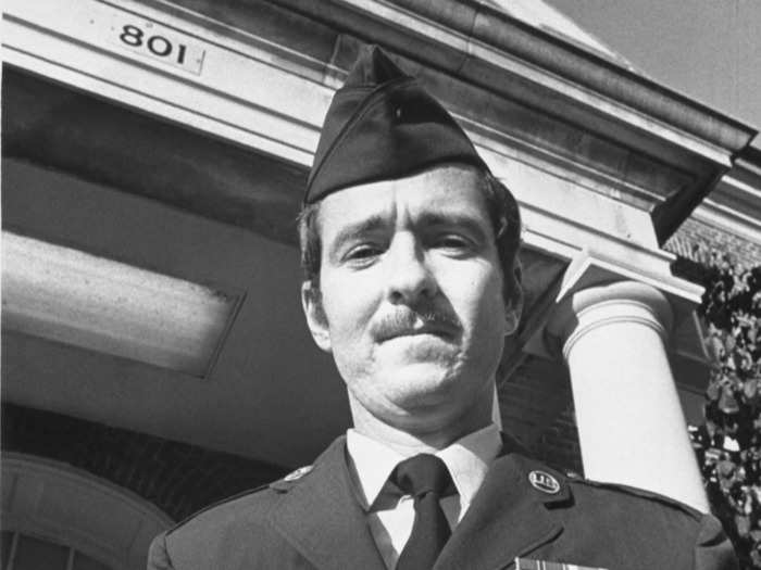 Sergeant Leonard Matlovich, who was discharged from the Air Force for being gay, appeared on the cover of Time magazine in 1975 to share his story.