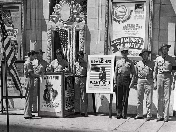 During World War II, homosexuality was considered a mental illness that disqualified soldiers from serving in the US military.