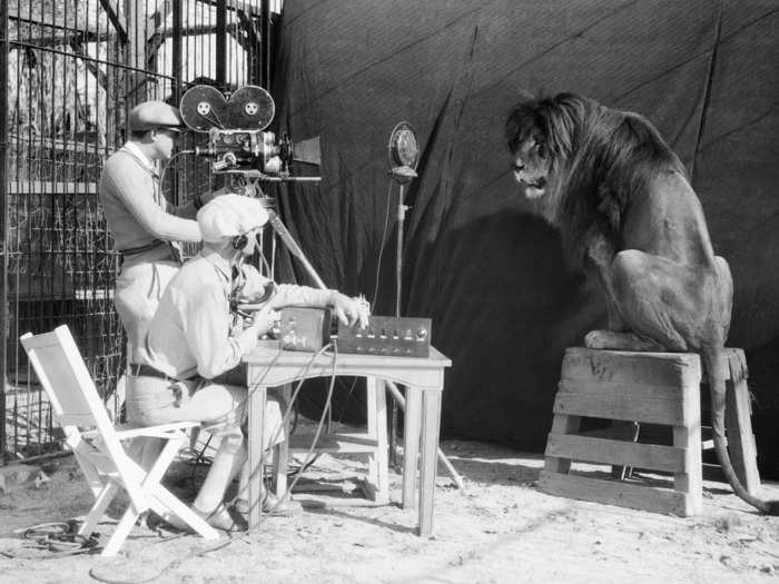 Leo, the lion that became a symbol of MGM Studios, made his debut in 1927.