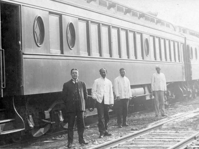 Beyond underground trains, rail trains were also a central part of life in the 1920s.