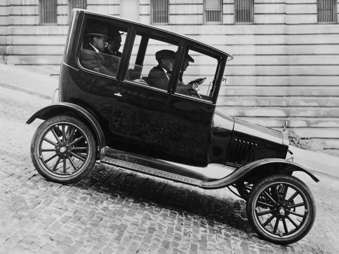 The Model T vehicle defined much of the 1920s — it was sold until 1927.