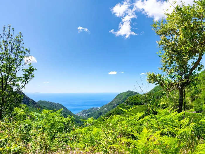 Spend time in the mountains of the Amalfi Coast in Tramonti.