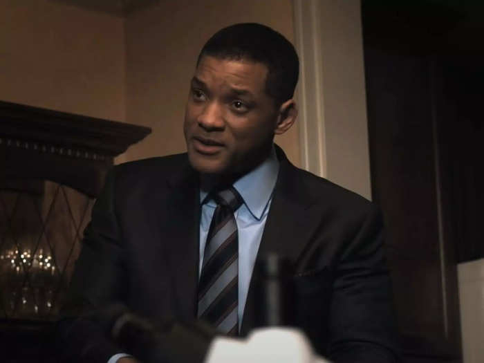 The actor portrayed Dr. Bennet Omalu in "Concussion" (2015).