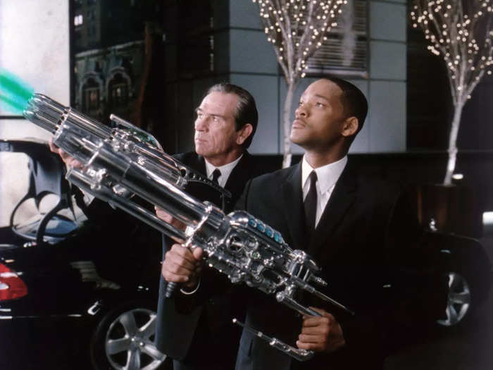 Smith returned as Agent J in "Men in Black II" (2002).