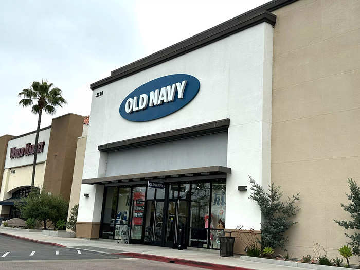 Next, I went to Old Navy.