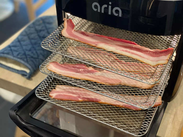 The air fryer quickly became my favorite way to cook bacon.