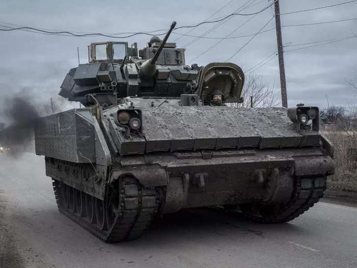 The highly-rated Bradley fighting vehicle