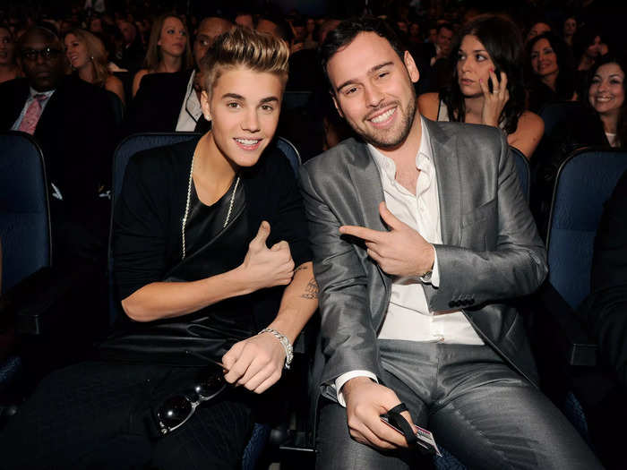 At the time, Justin Bieber was still under contract with Braun but was reportedly seeking new management.