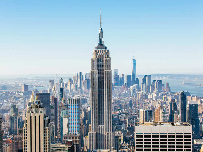 The Empire State Building, an icon of New York City, is the most photographed building in the world.